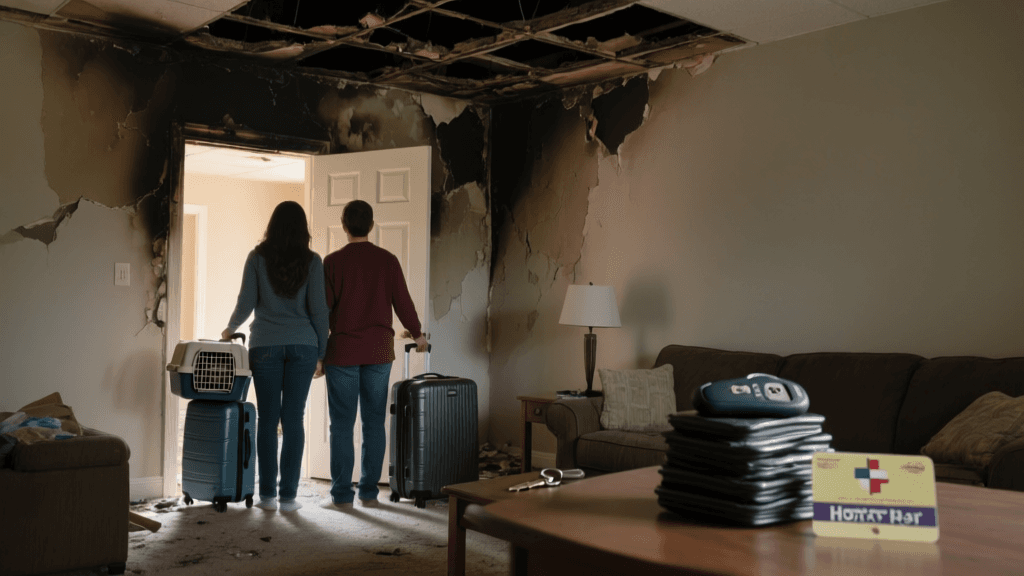 How Additional Living Expenses Coverage Works After a Beaumont Home Loss