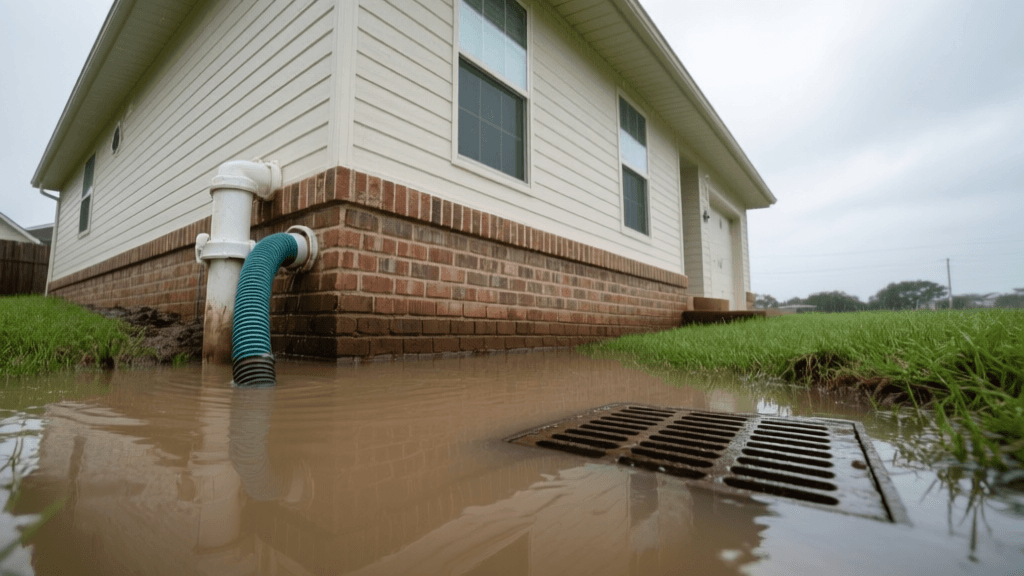 Water Backup Coverage Considerations for Homes in Groves, TX